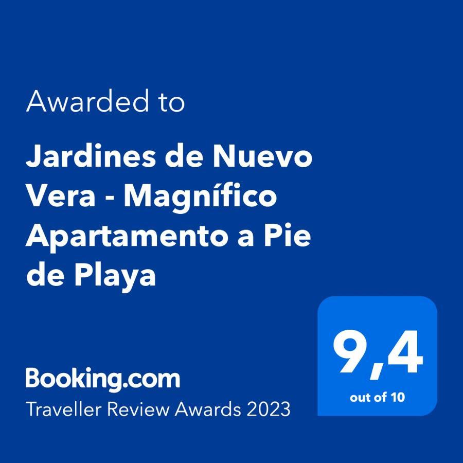 Jardines De Nuevo Vera - Magnifico Apartamento A Pie De Playa Экстерьер фото